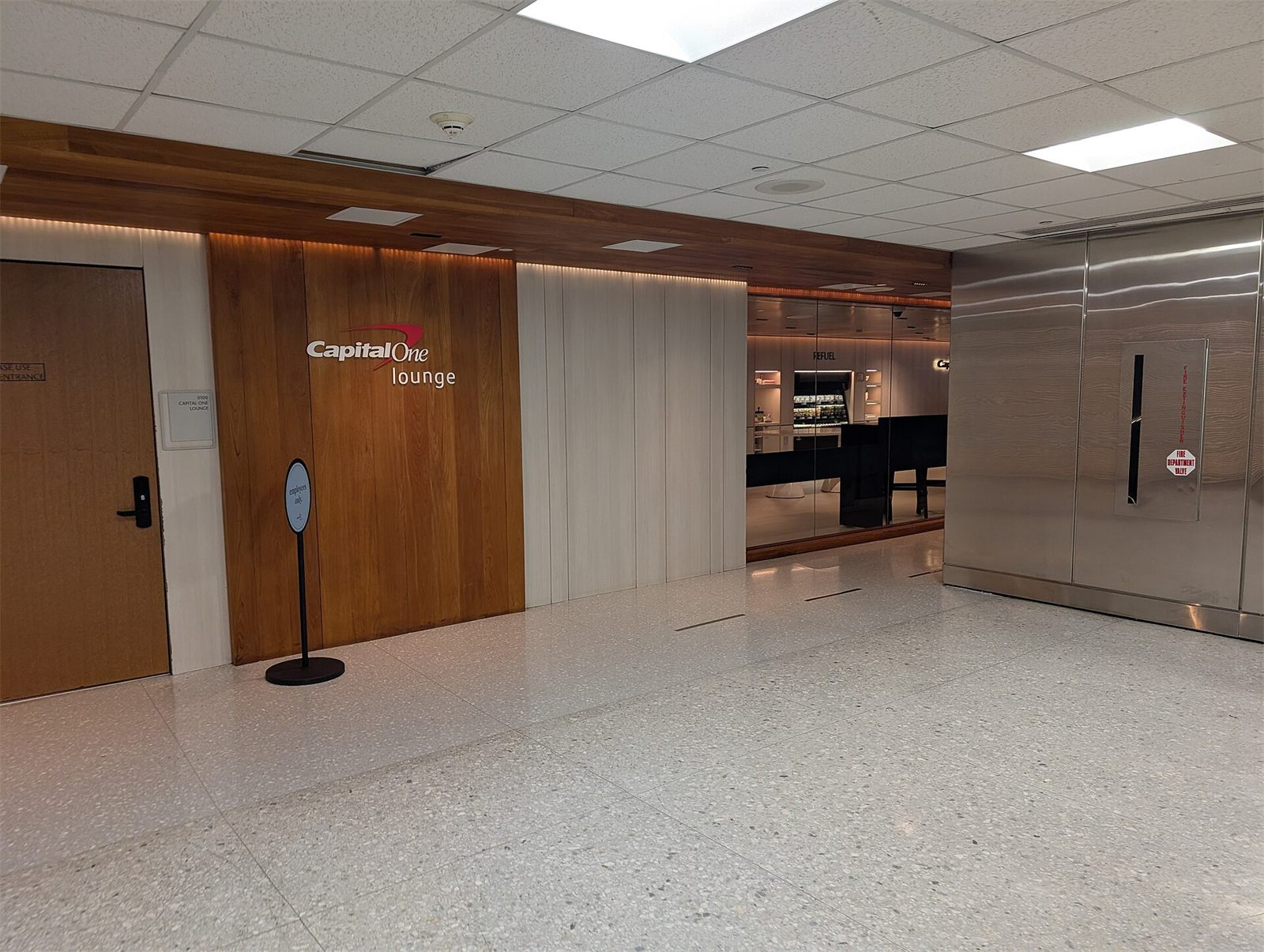 Capital One Lounge at Washington Dulles International Airport
