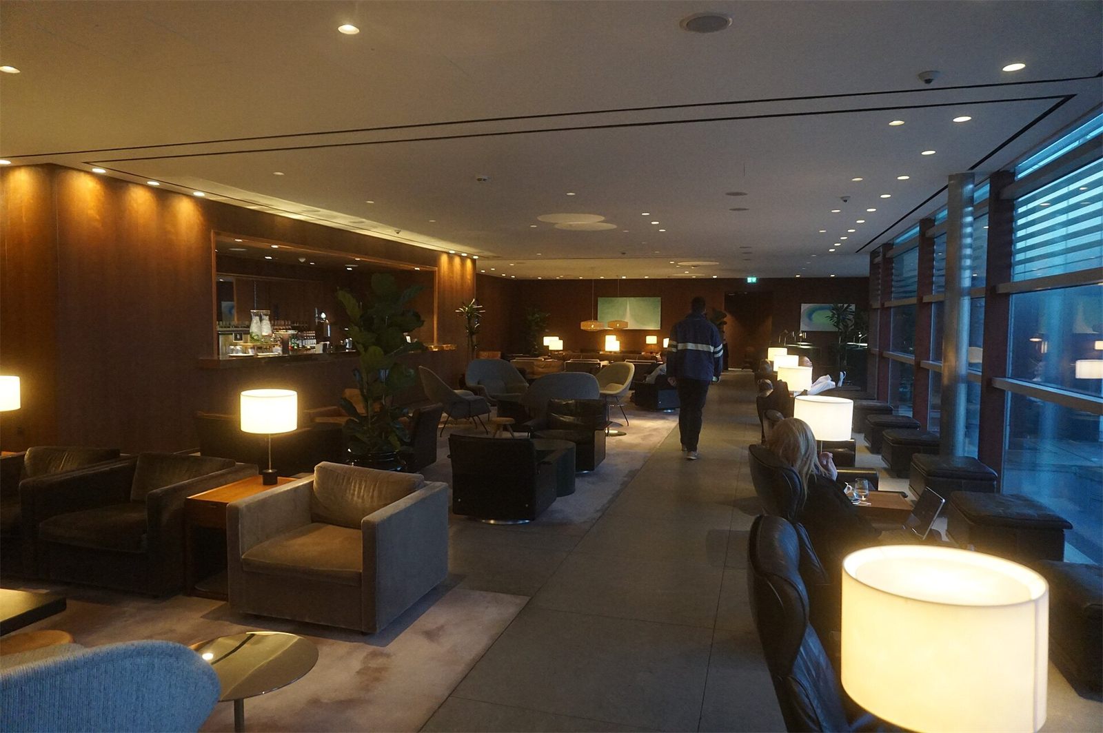 Cathay Pacific Lounge at London Heathrow Airport