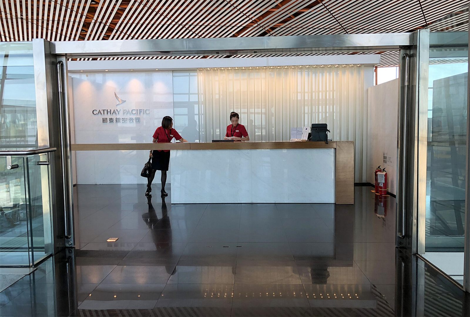 Cathay Pacific Lounge at Beijing Capital International Airport